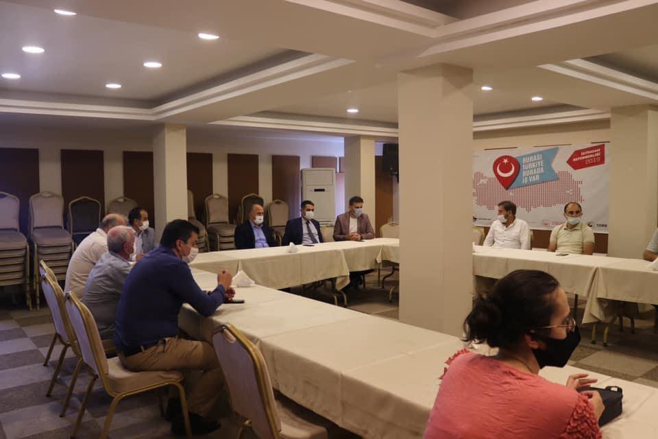 RİZE BÖLGE OTO GALERİCİLER SİTESİ RAPORU İNCELENDİ