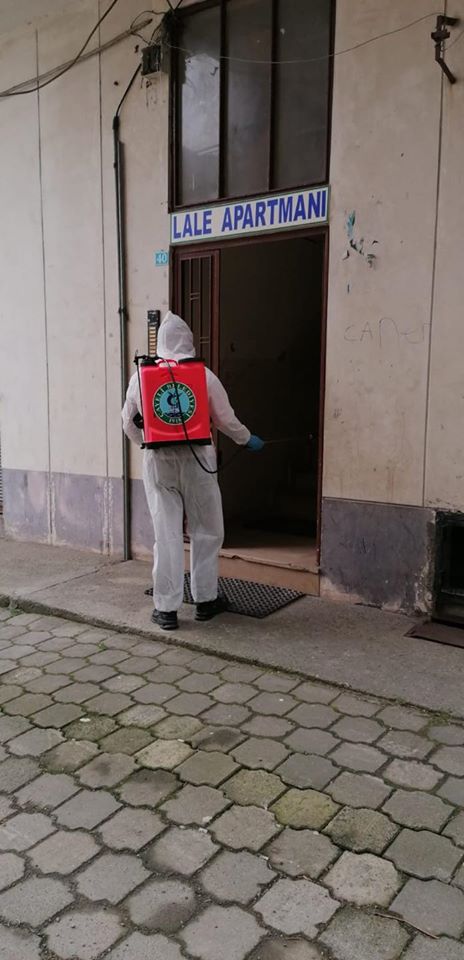 DEZENFEKTE VE SAHA ÇALIŞMALARIMIZ DEVAM EDİYOR