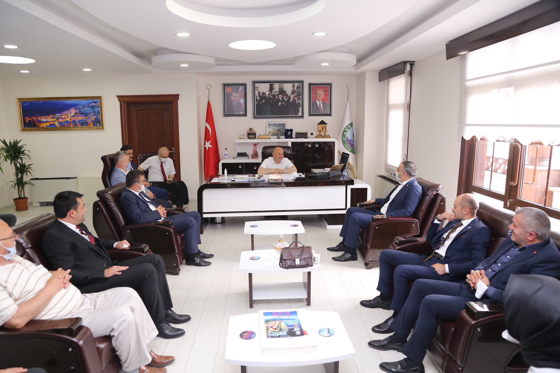 MHP HATAY MİLLETVEKİLİ LÜTFİ KAŞIKÇI ve MYK ÜYESİ RECEP BAKIRCI’DAN ZİYARET