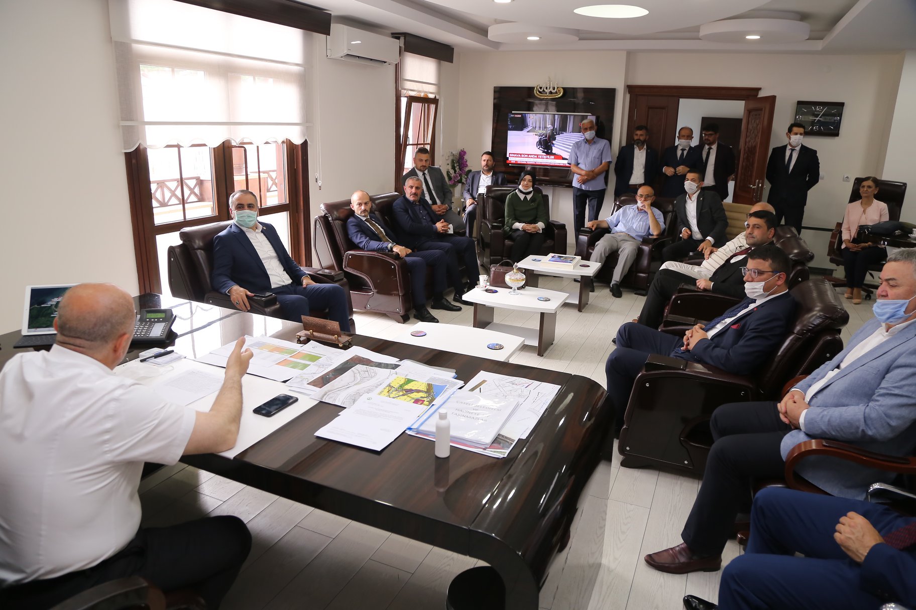 MHP HATAY MİLLETVEKİLİ LÜTFİ KAŞIKÇI ve MYK ÜYESİ RECEP BAKIRCI’DAN ZİYARET