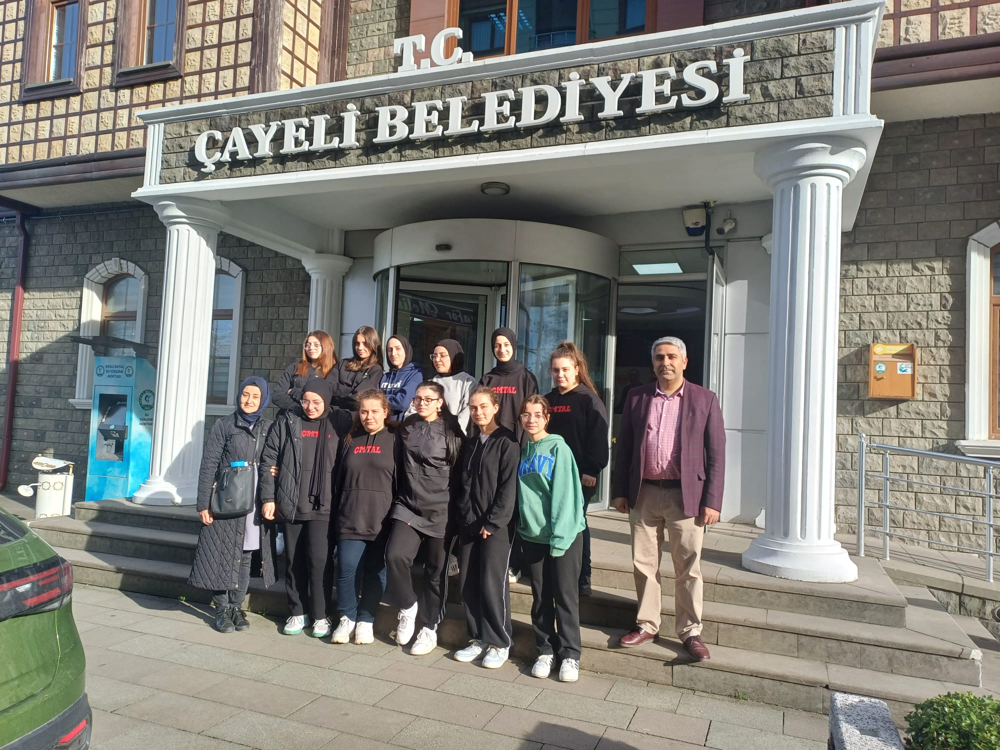 ÖĞRENCİLERDEN BELEDİYEMİZE ZİYARET