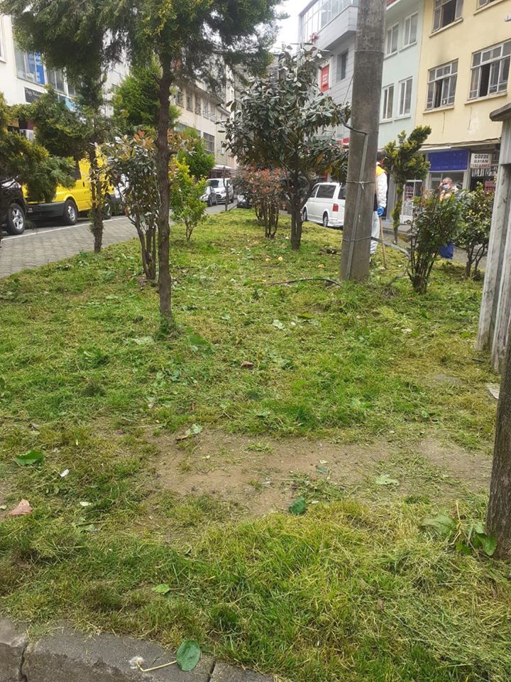DEZENFEKTE VE SAHA ÇALIŞMALARIMIZ DEVAM EDİYOR