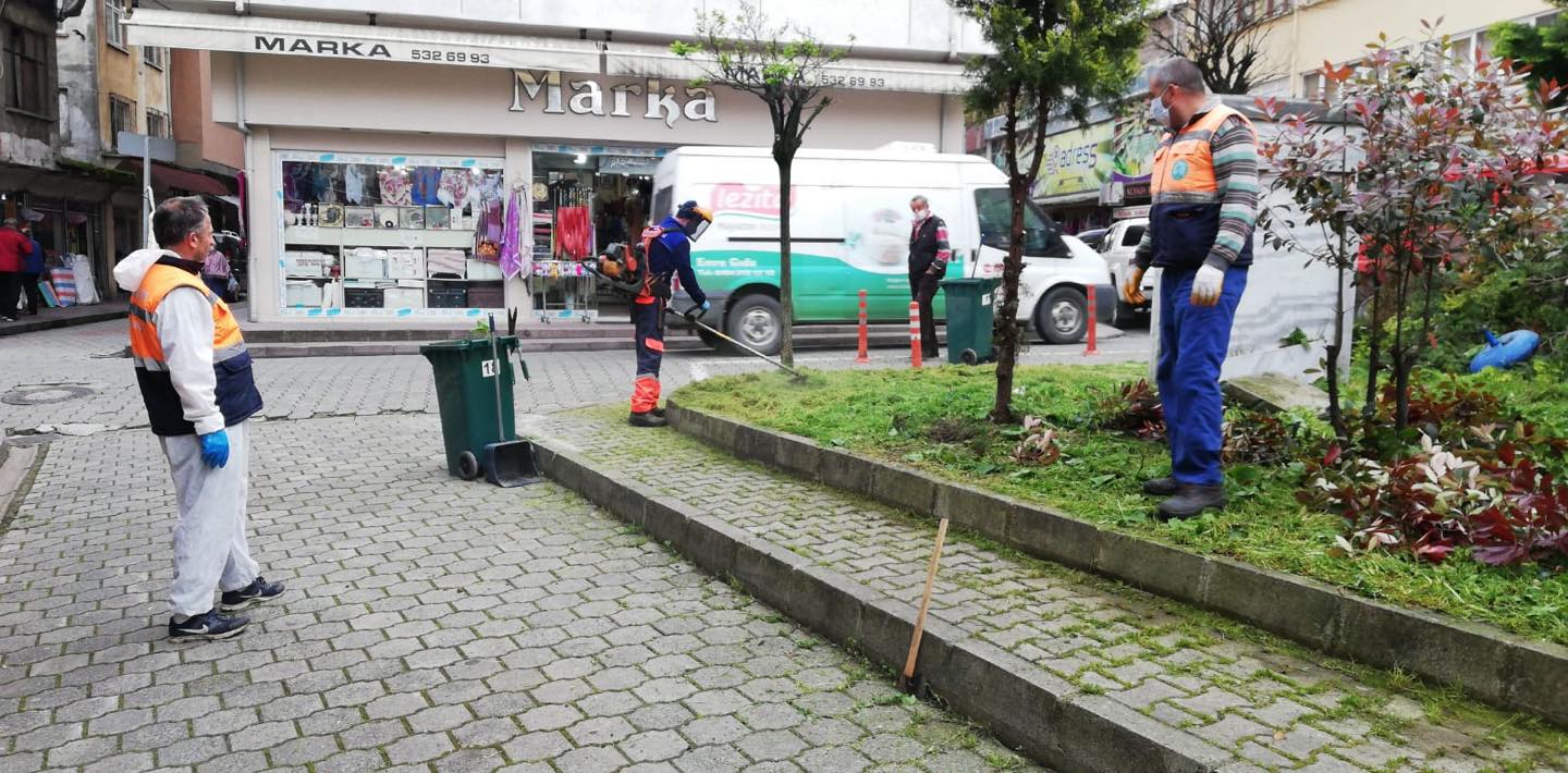 DEZENFEKTE VE SAHA ÇALIŞMALARIMIZ DEVAM EDİYOR