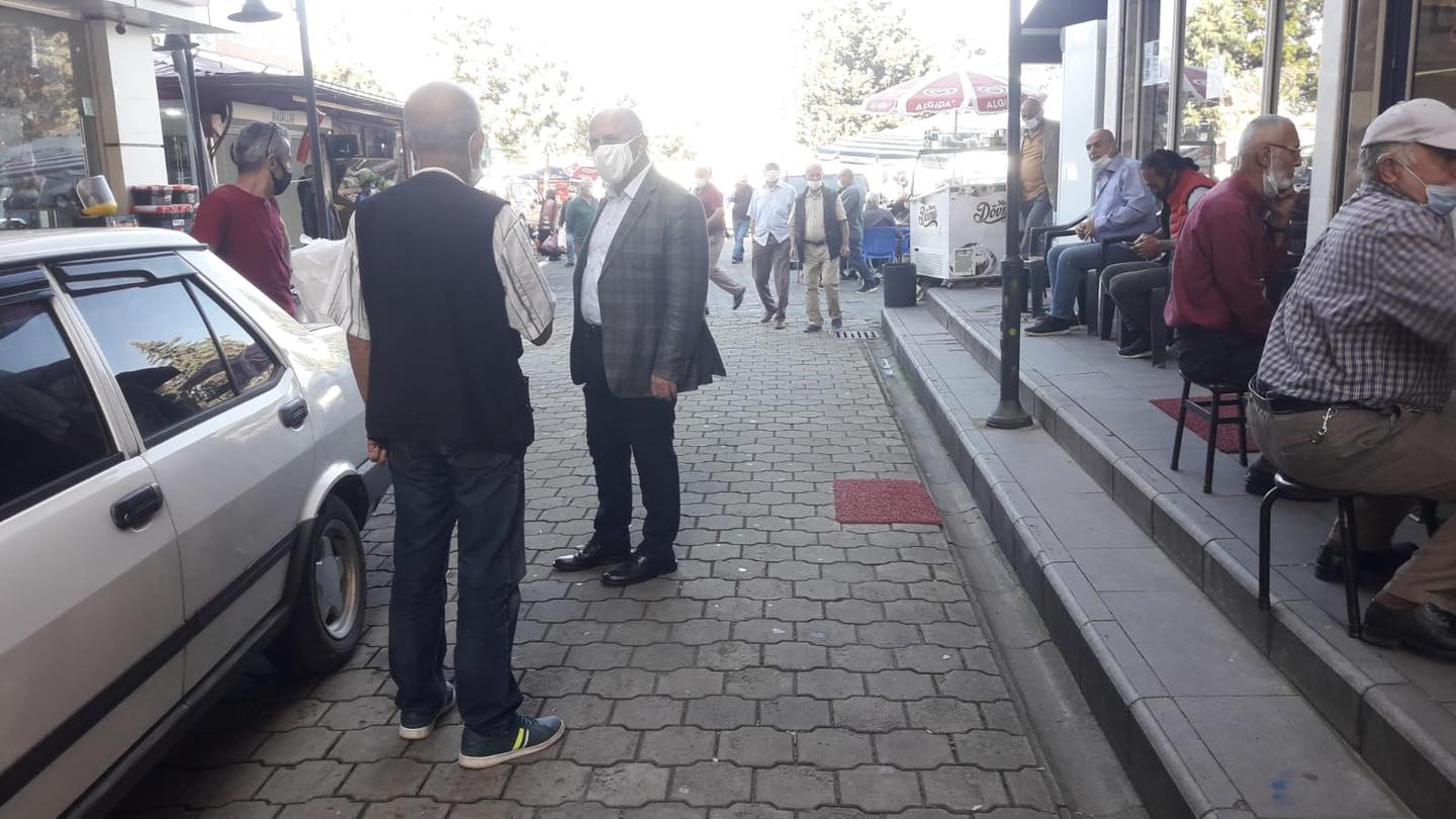 BAŞKANIMIZDAN ESNAFLARA ZİYARET 