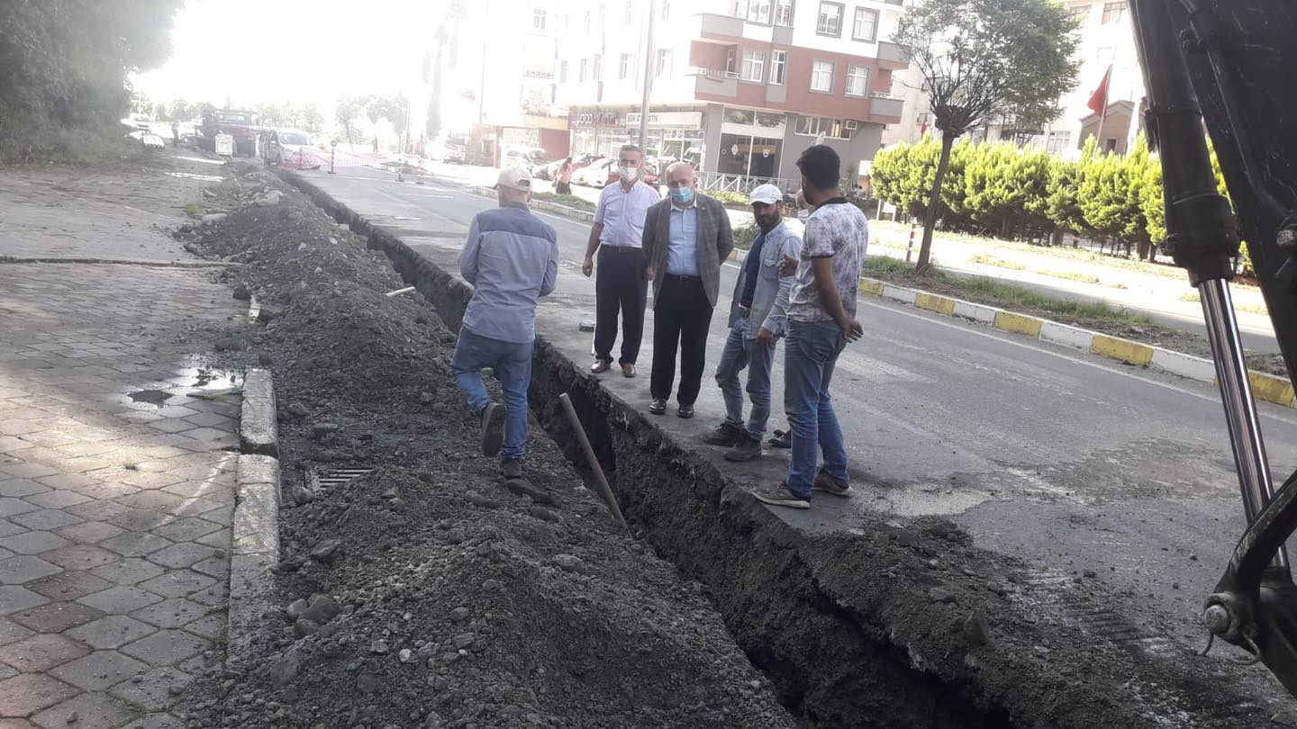 DOĞALGAZ ÇALIŞMALARI TÜM HIZIYLA DEVAM EDİYOR
