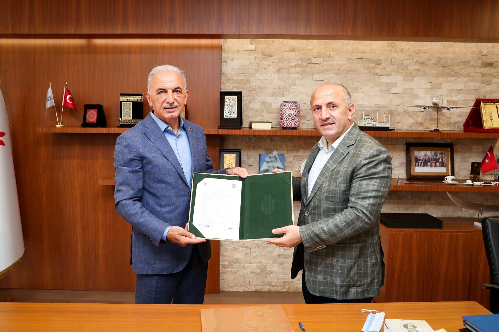 ÜMRANİYE BELEDİYESİ İLE “KARDEŞ ŞEHİR” PROTOKOLÜNÜ İMZALADIK