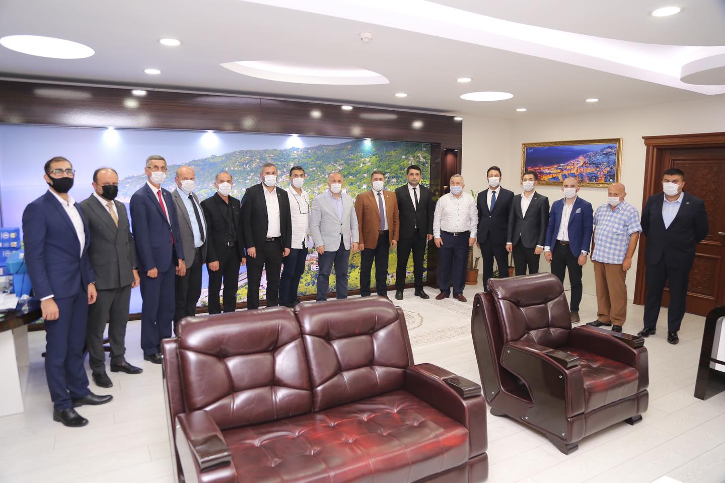MİLLETVEKİLİMİZ İBRAHİM ETHEM SEDEF’TEN BELEDİYEMİZE ZİYARET
