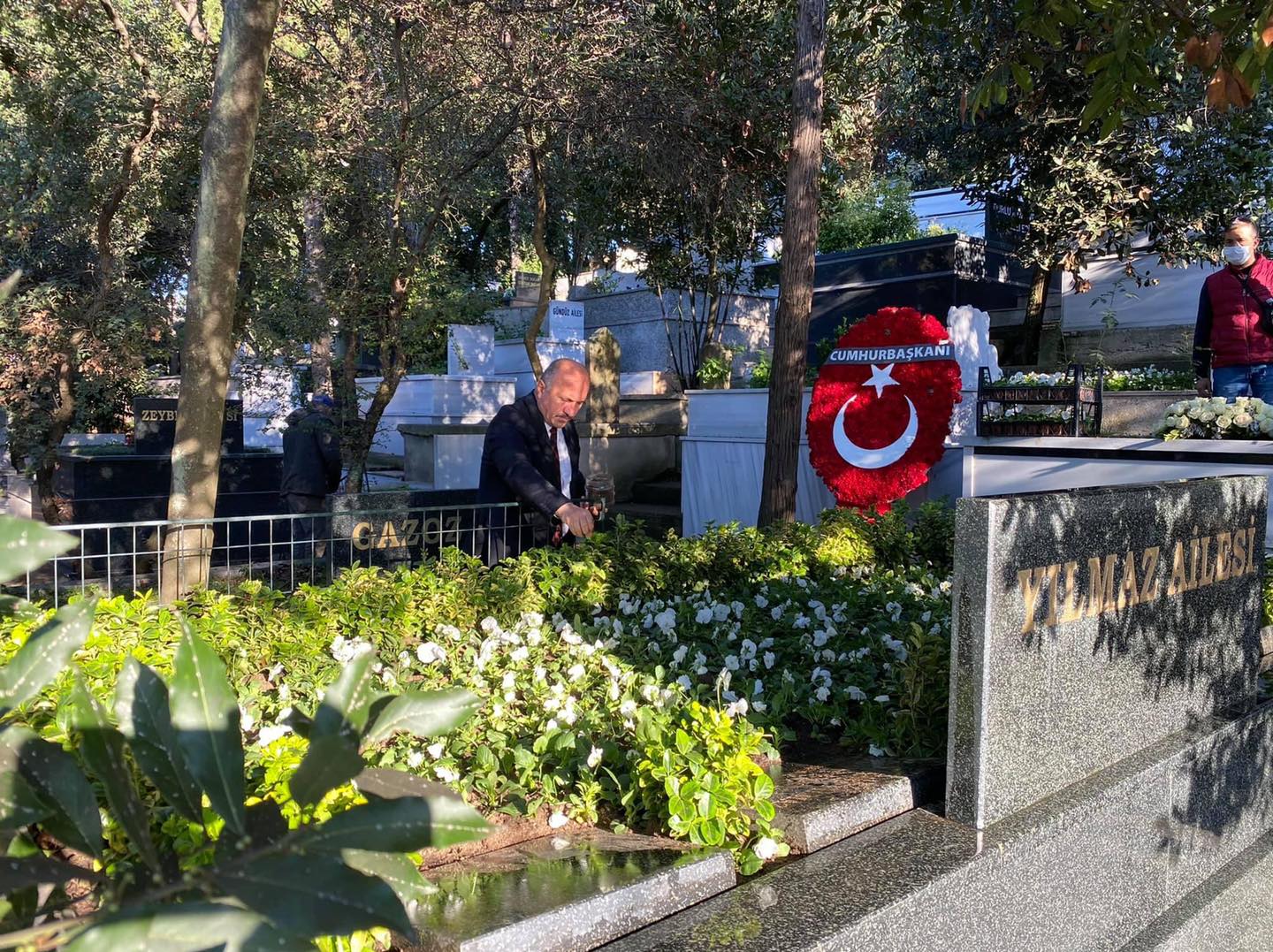 ÇATALDERE KÖYÜNDEN KABRİSTANLIĞINA TOPRAK GÖTÜRÜLDÜ