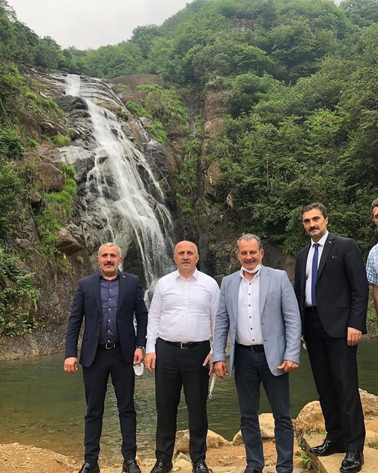 BAŞKANLARIMIZ AĞARAN ŞELALESİNDE BİR ARAYA GELDİ