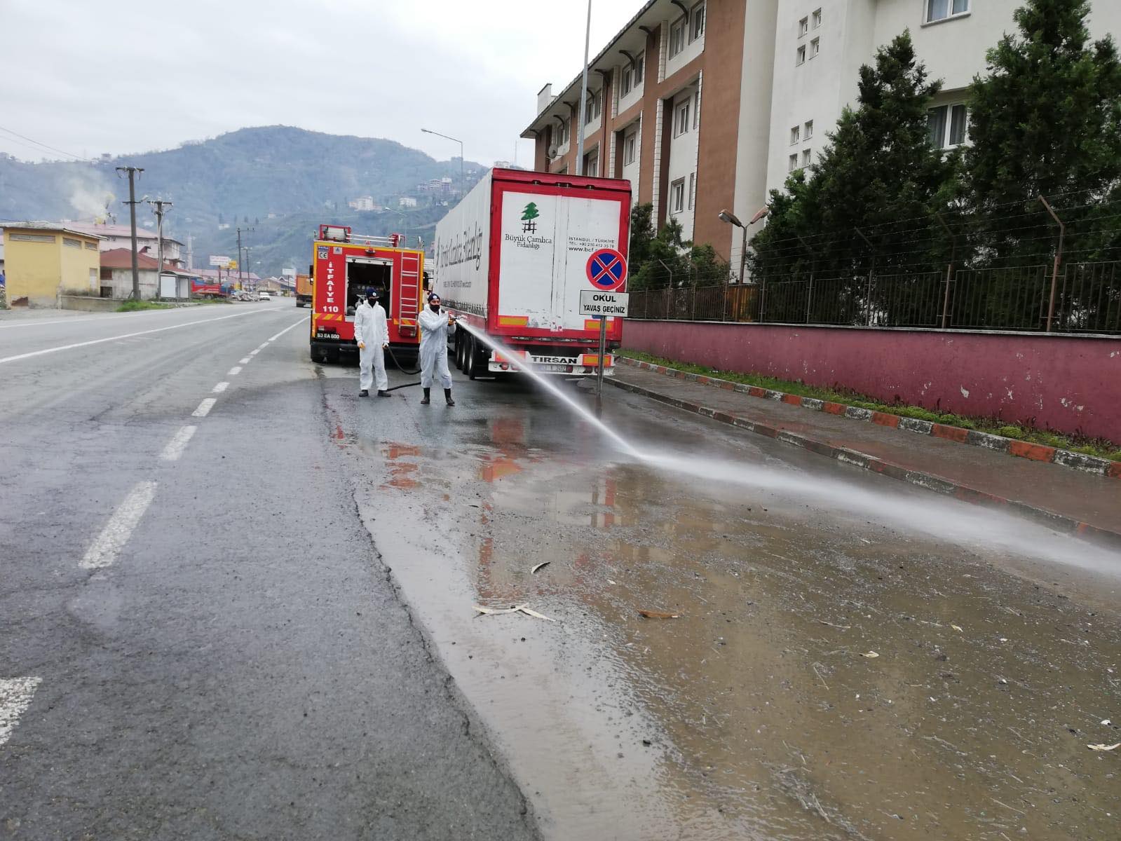 TEMİZLİK ÇALIŞMALARIMIZ DEVAM EDİYOR