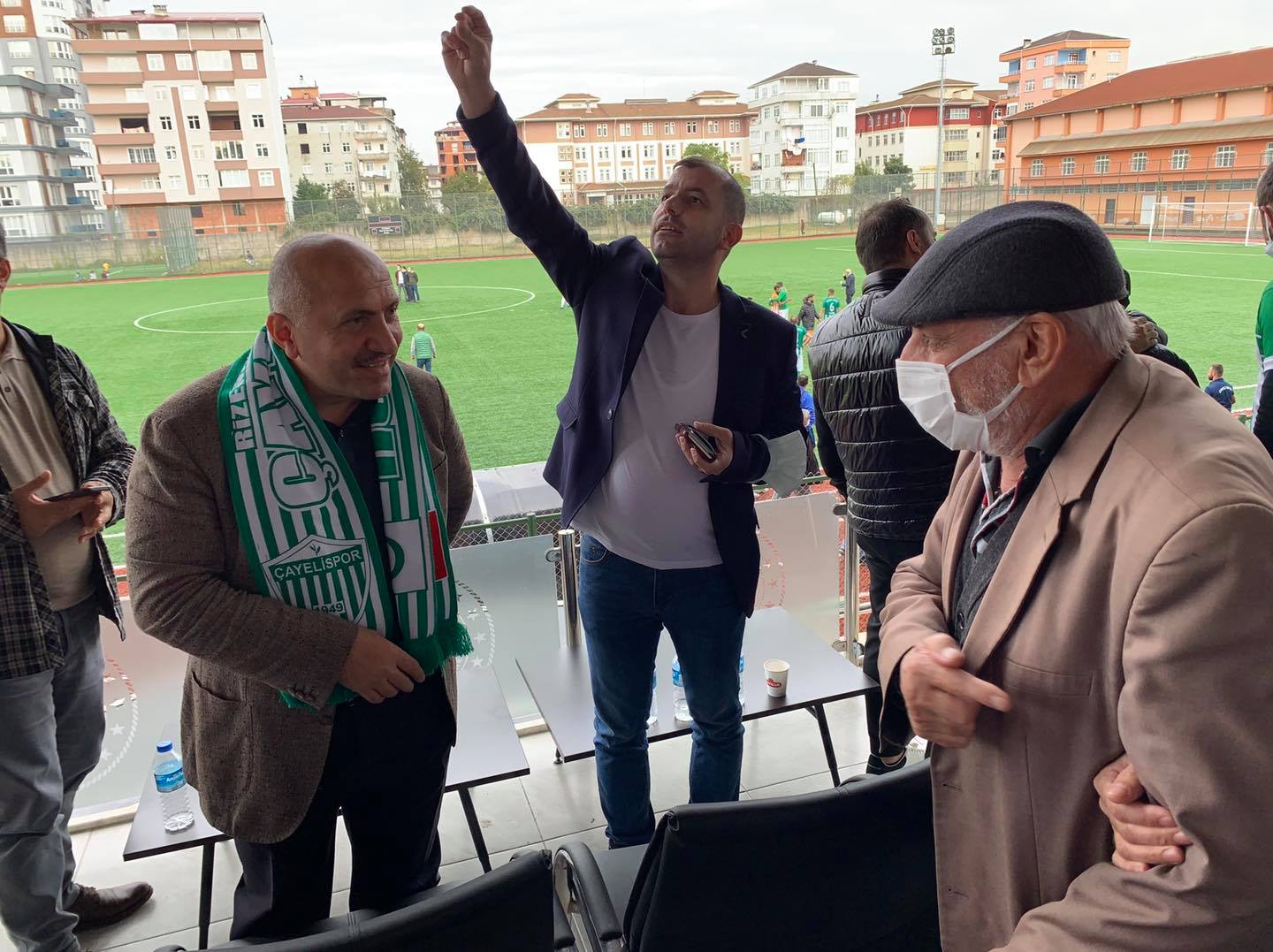 ÇAYELİSPORUMUZUN İLK MAÇINDA YANINDAYDIK