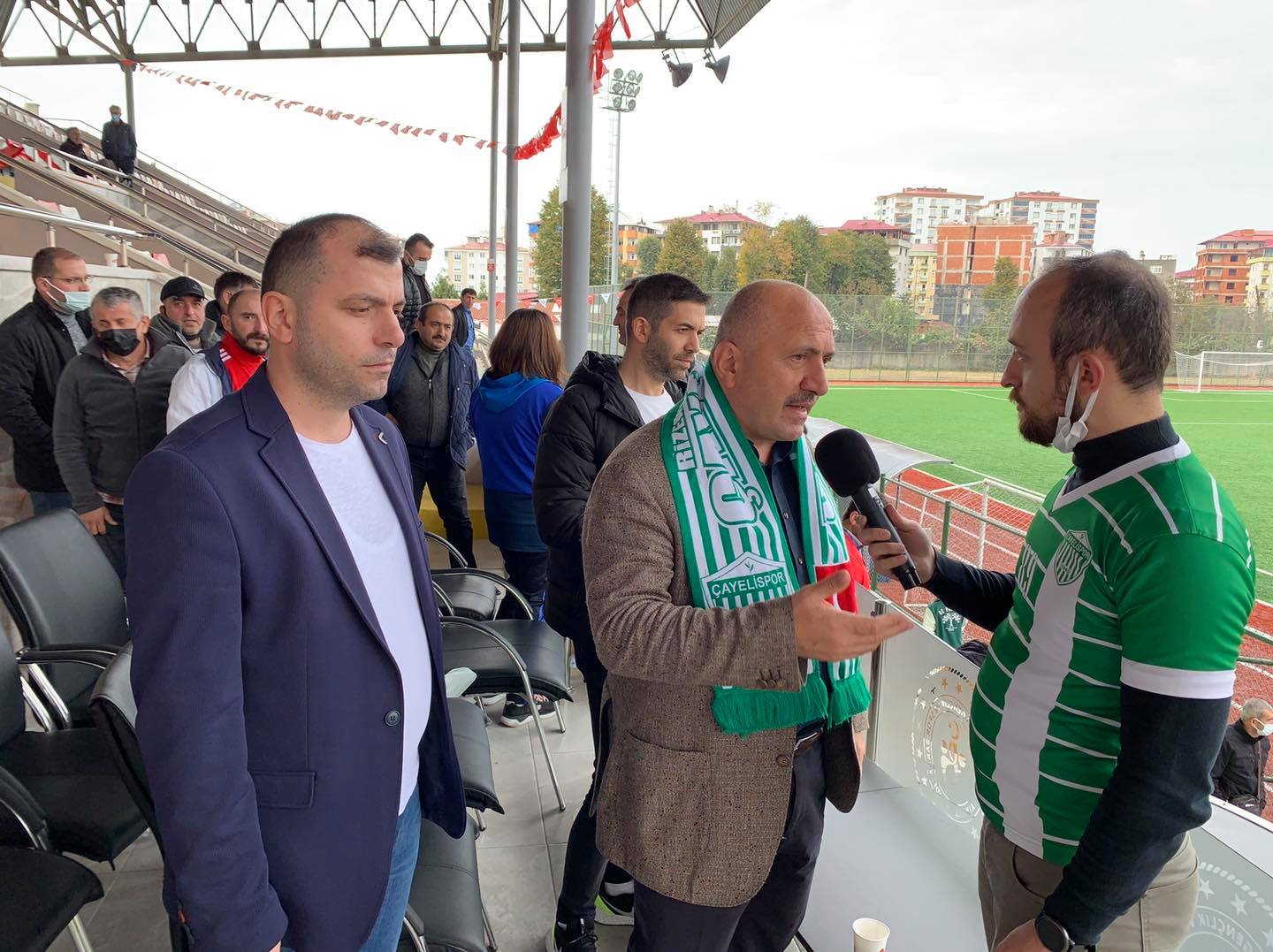 ÇAYELİSPORUMUZUN İLK MAÇINDA YANINDAYDIK