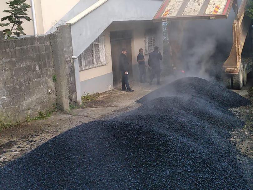 LİMANKÖY MAHALLEMİZİN ANA YOLU ASFALTLANMAYA BAŞLANDI