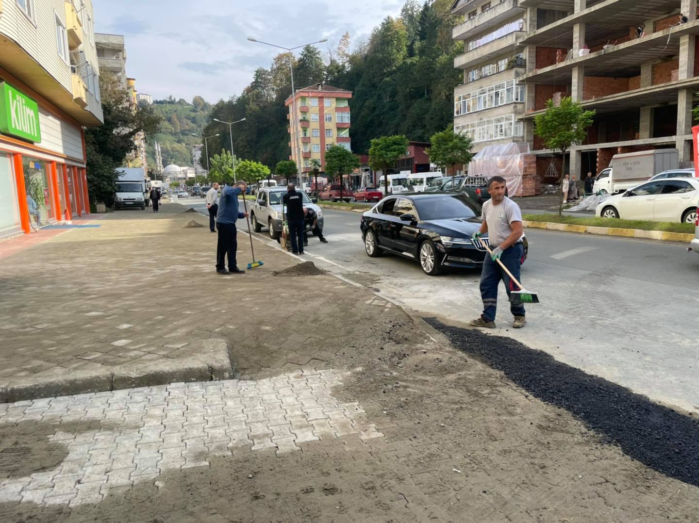 ÜSTYAPI ÇALIŞMALARI DEVAM EDİYOR