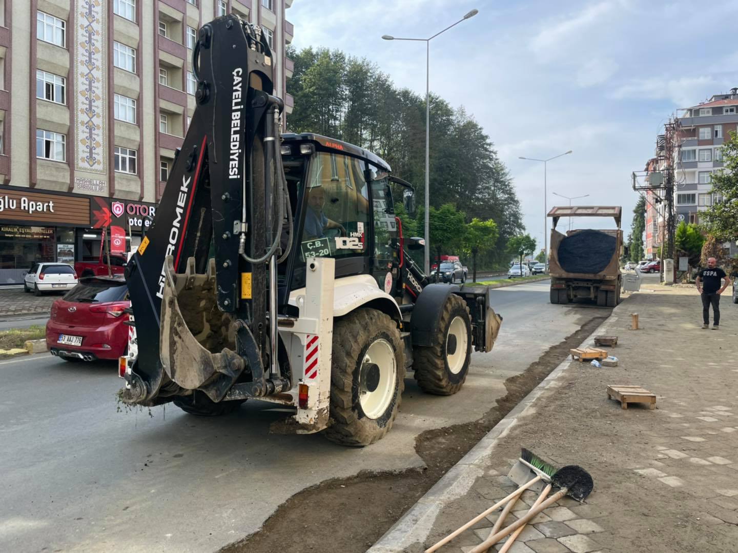 ÜSTYAPI ÇALIŞMALARI DEVAM EDİYOR