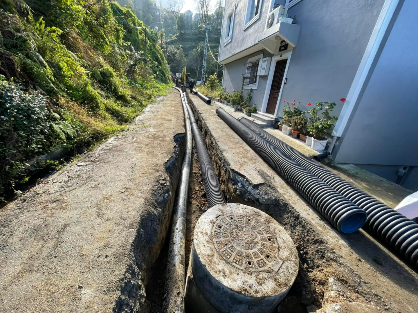 ALTYAPI ÇALIŞMALARI DEVAM EDİYOR