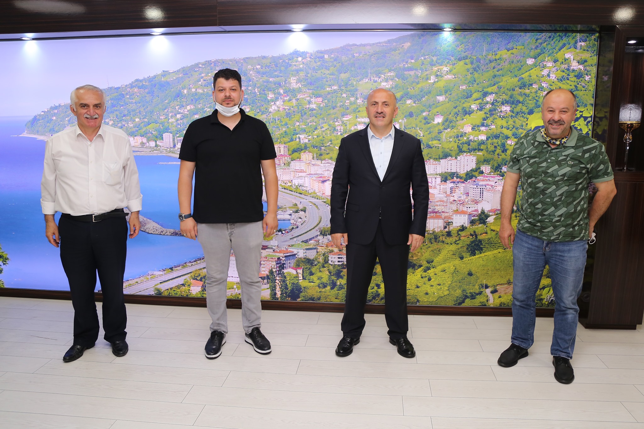 BAŞKANIMIZA ZİYARET