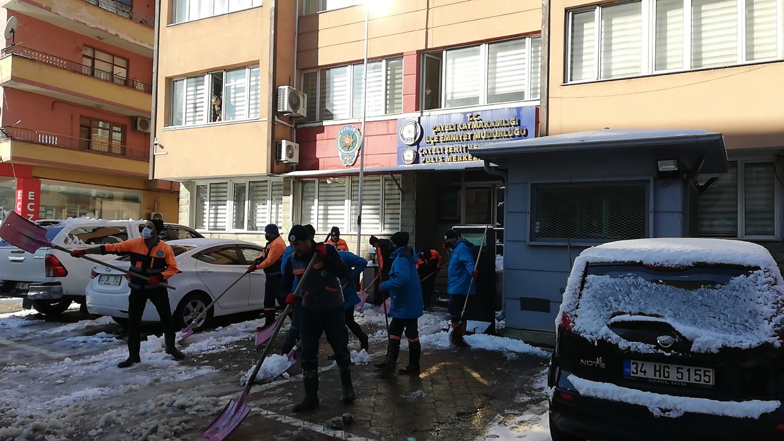 Çayeli Belediyesi Karla Mücadele Çalışmaları