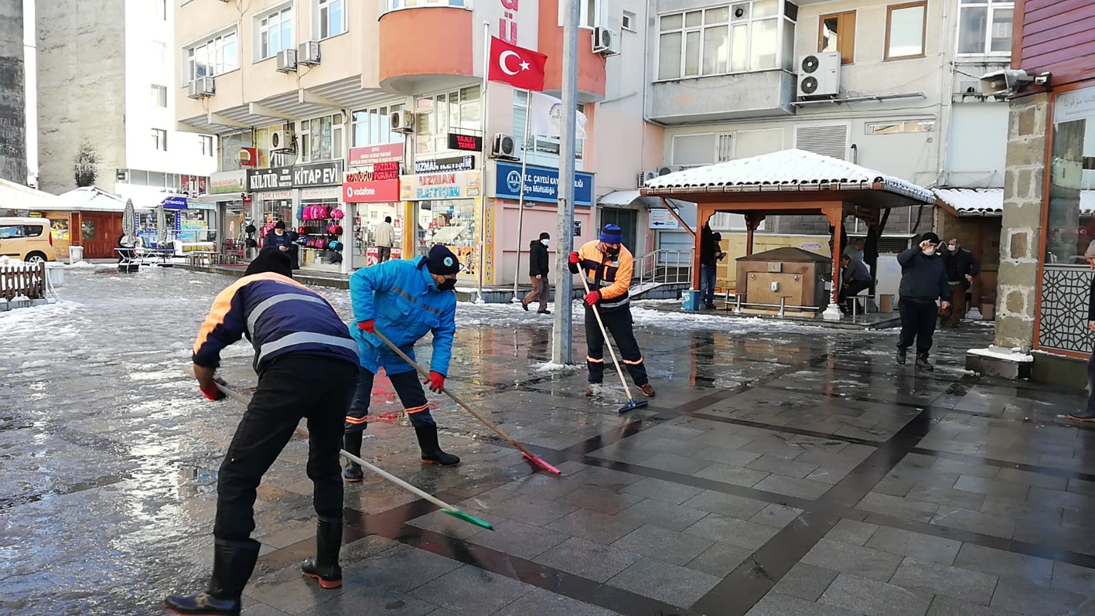 Çayeli Belediyesi Karla Mücadele Çalışmaları
