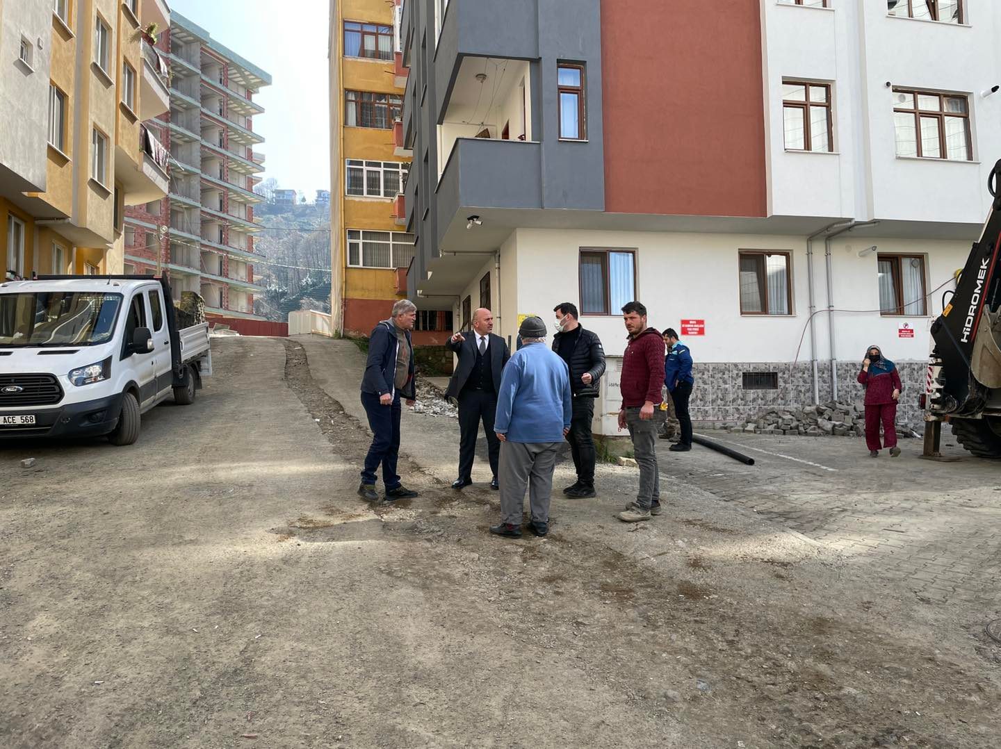 ÜSTYAPI ÇALIŞMALARIMIZ DEVAM EDİYOR