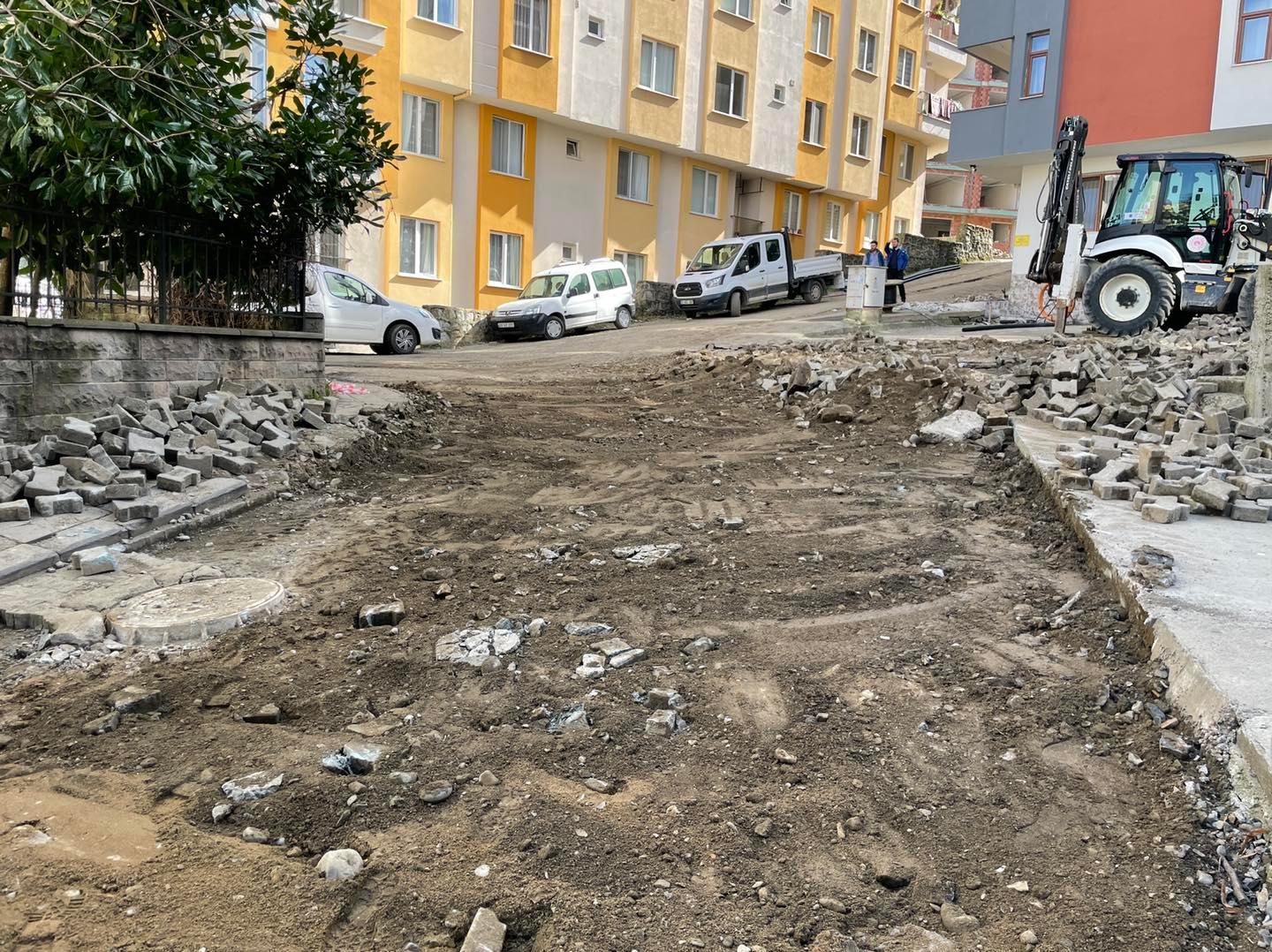 ÜSTYAPI ÇALIŞMALARIMIZ DEVAM EDİYOR