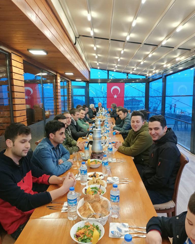 POLİSLERİMİZ İLE BİRLİKTE İFTARIMIZI YAPTIK