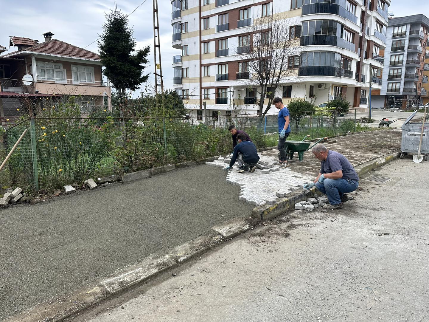 ÇAYELİMİZİN HER NOKTASINDA ÇALIŞMA VAR