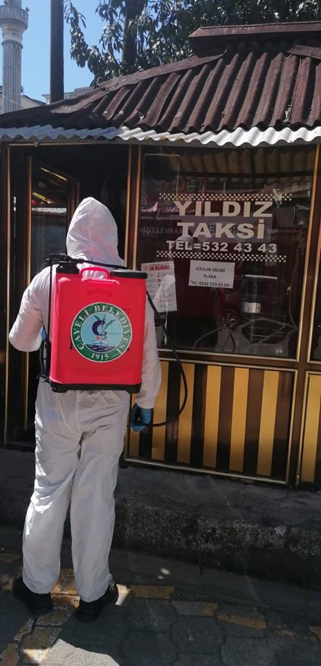 DEZENFEKTE ÇALIŞMALARIMIZ DEVAM EDİYOR