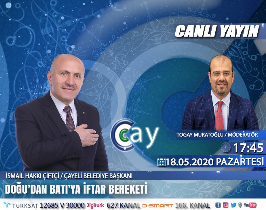 BAŞKANIMIZ CANLI YAYINA KATILDI