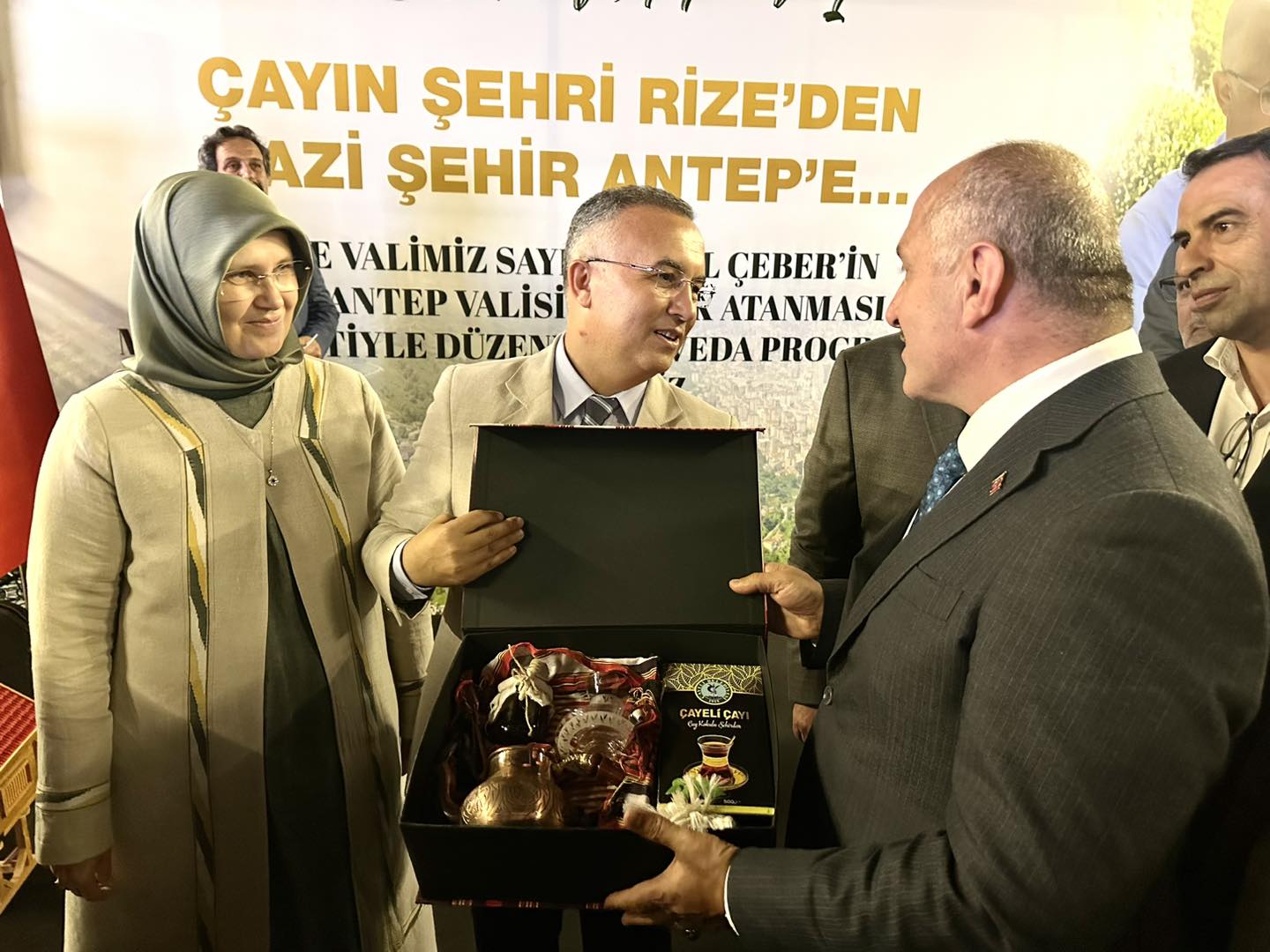 KEMAL ÇEBER VALİMİZİ UĞURLADIK