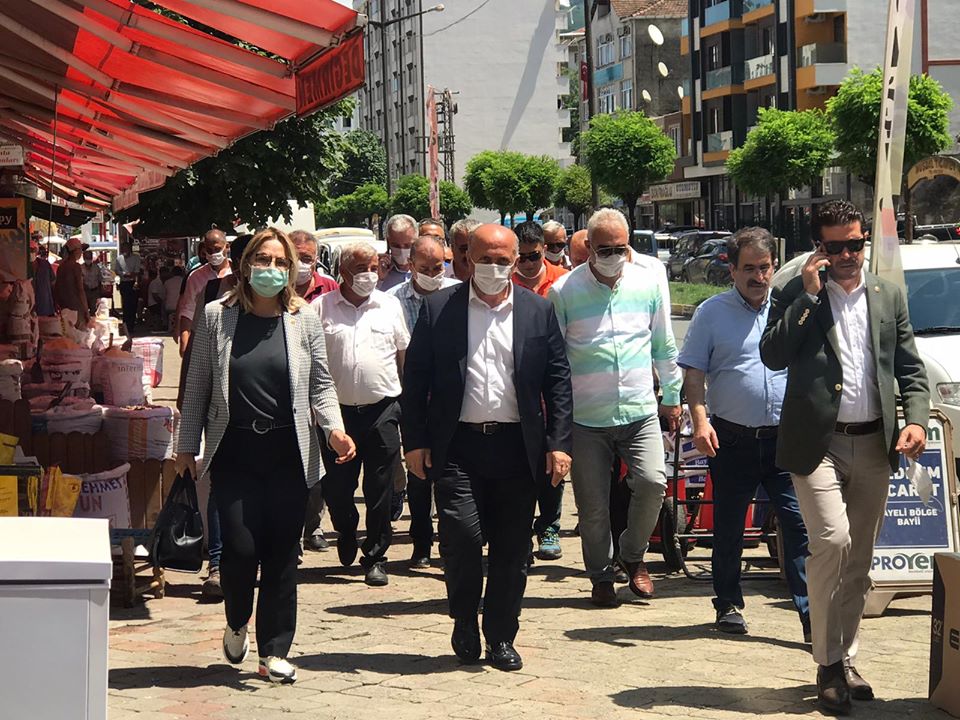 SEL FELAKETİNDEN SONRA GEÇMİŞ OLSUN ZİYARETİ