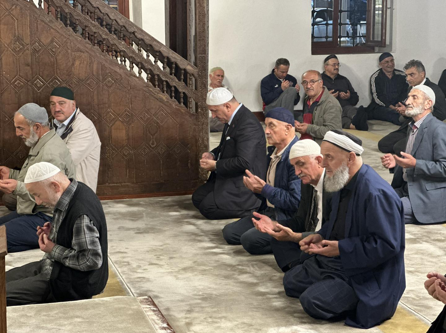 MESUT YILMAZ İÇİN MEVLİD OKUTULDU