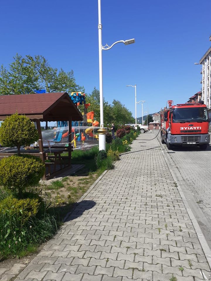 DEZENFEKTE ÇALIŞMALARIMIZ DEVAM EDİYOR
