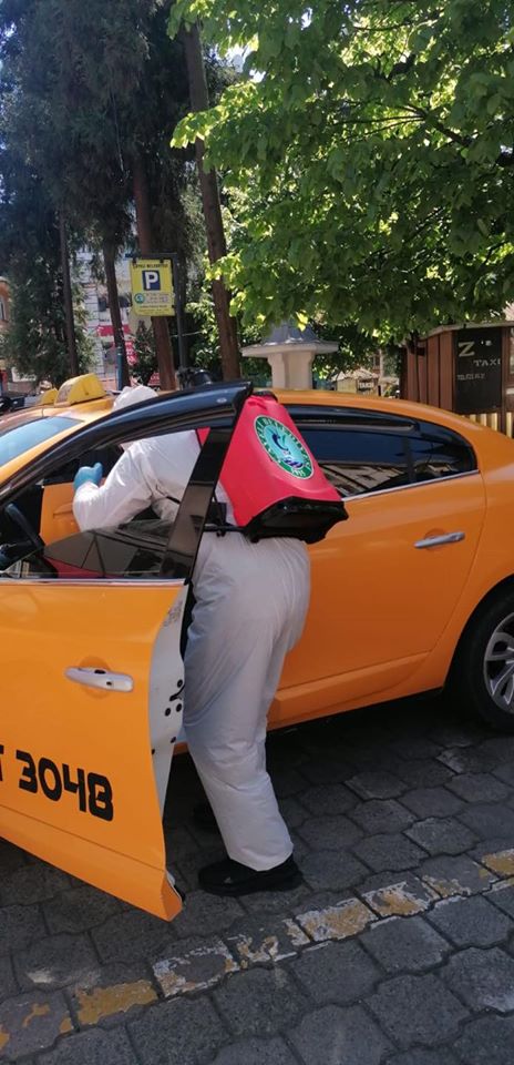 DEZENFEKTE ÇALIŞMALARIMIZ DEVAM EDİYOR