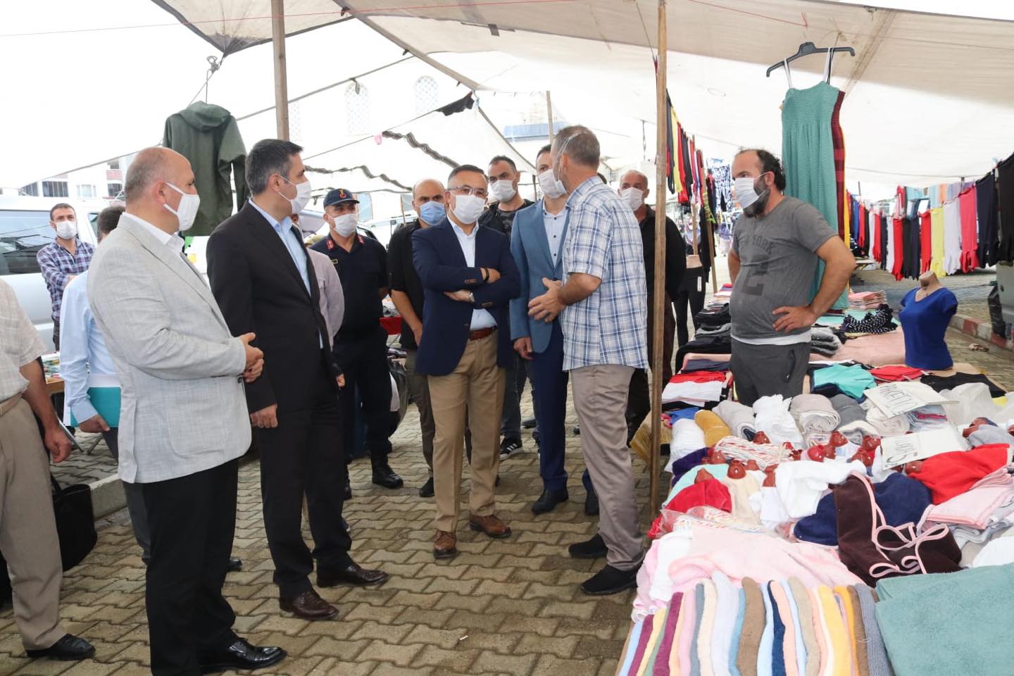 RİZE VALİMİZ SAYIN KEMAL ÇEBER İLÇEMİZDEKİ AFET BÖLGELERİNİ İNCELEDİ
