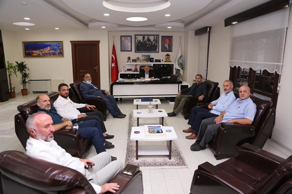 GEÇMİŞ OLSUN ZİYARETLERİ DEVAM EDİYOR