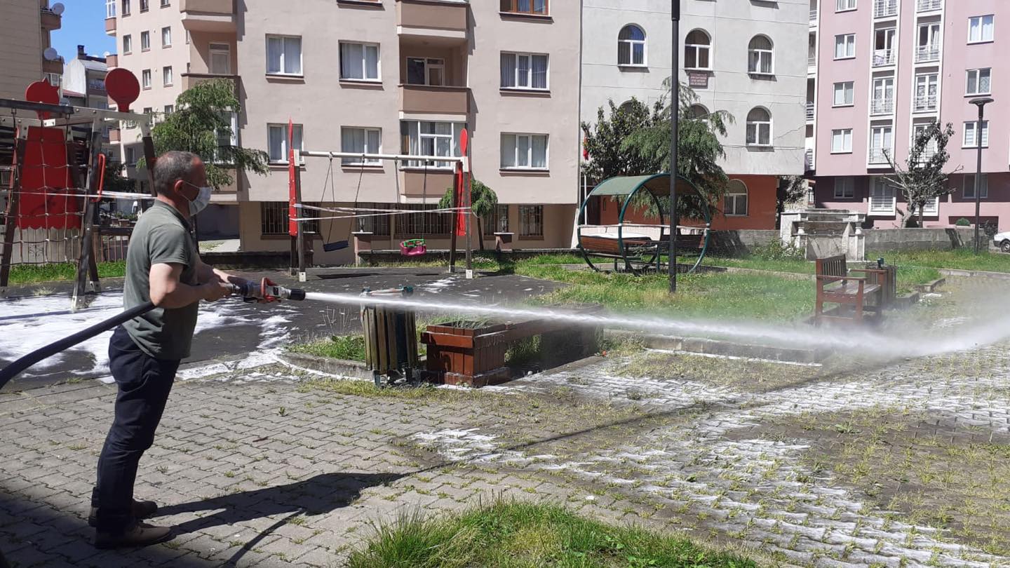 DEZENFEKTE ÇALIŞMALARIMIZ DEVAM EDİYOR