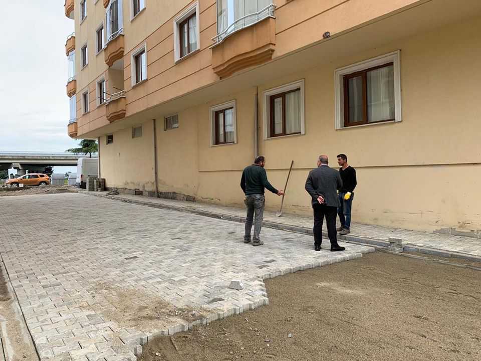 ÇEVRE DÜZENLEME ÇALIŞMALARIMIZA DEVAM EDİYORUZ
