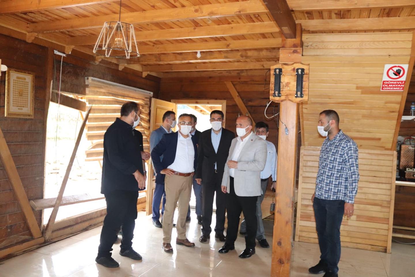 RİZE VALİMİZ SAYIN KEMAL ÇEBER İLÇEMİZDEKİ AFET BÖLGELERİNİ İNCELEDİ
