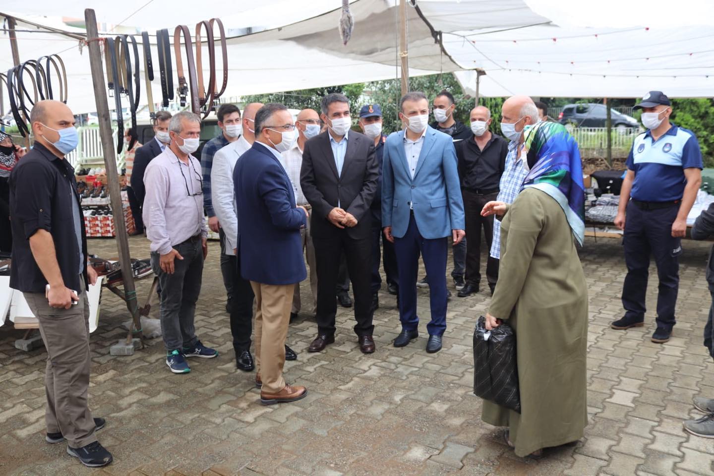 RİZE VALİMİZ SAYIN KEMAL ÇEBER İLÇEMİZDEKİ AFET BÖLGELERİNİ İNCELEDİ
