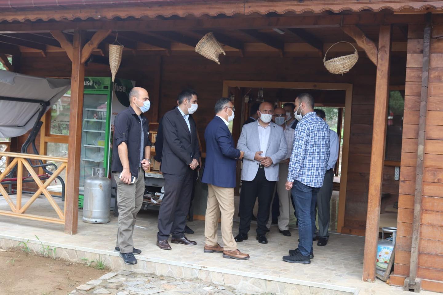 RİZE VALİMİZ SAYIN KEMAL ÇEBER İLÇEMİZDEKİ AFET BÖLGELERİNİ İNCELEDİ