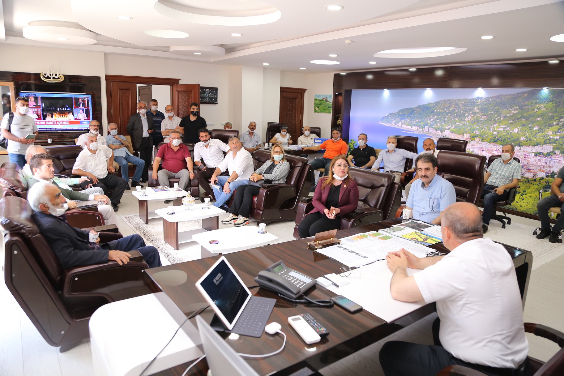 SEL FELAKETİNDEN SONRA GEÇMİŞ OLSUN ZİYARETİ