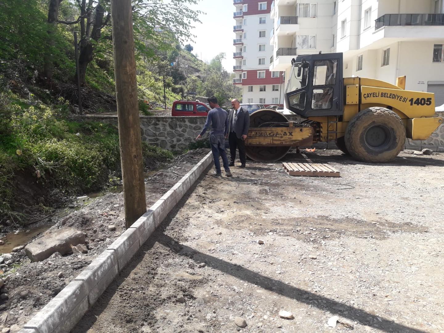 ÇEVRE DÜZENLEMELERİMİZE DEVAM EDİYORUZ