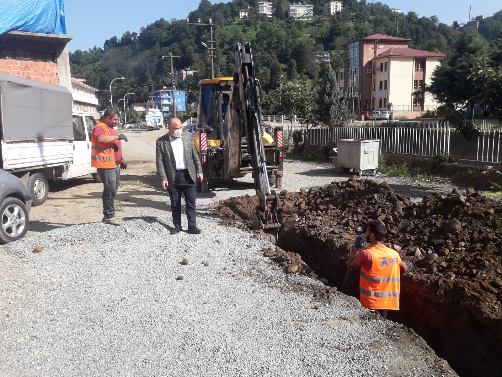 ALTYAPI ÇALIŞMALARIMIZ DEVAM EDİYOR
