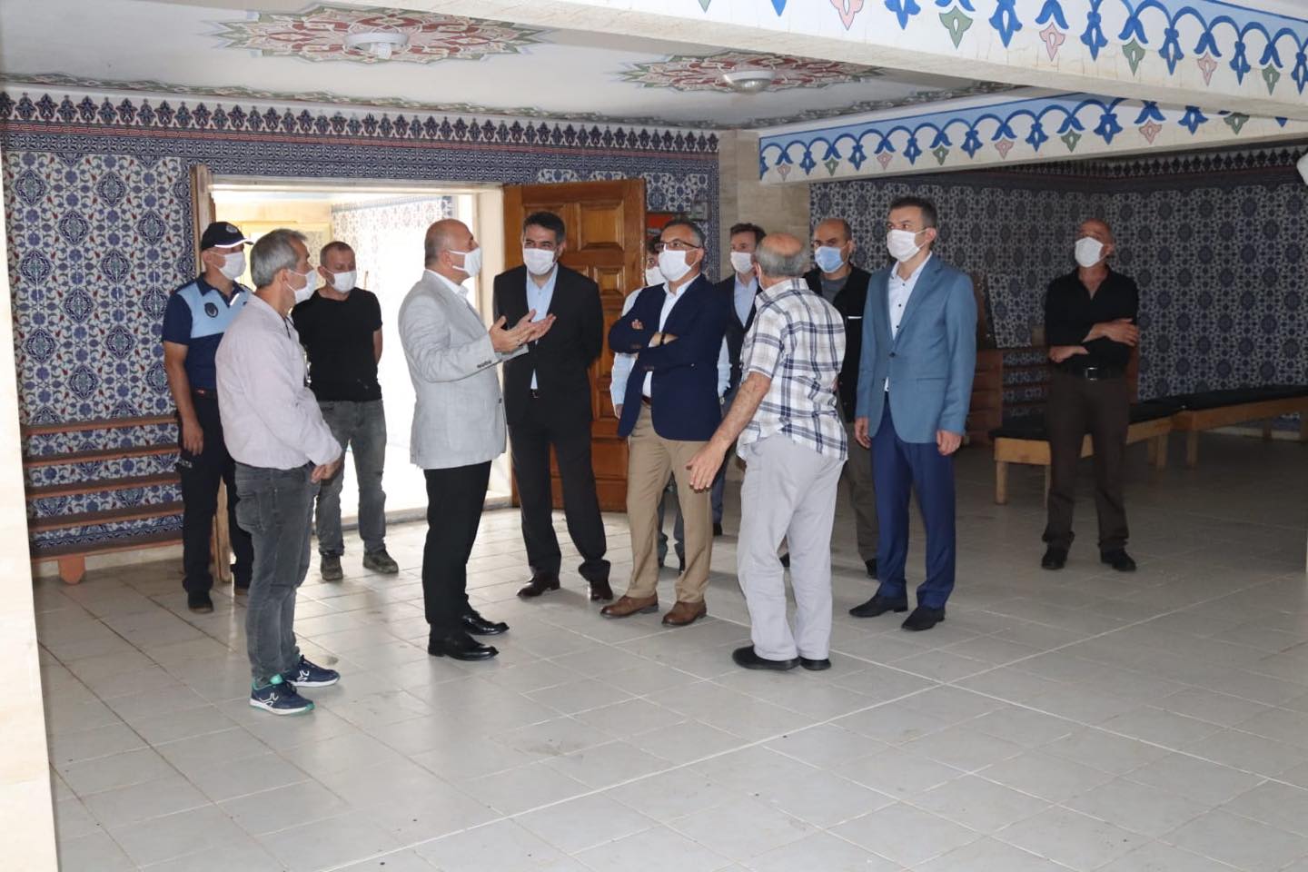 RİZE VALİMİZ SAYIN KEMAL ÇEBER İLÇEMİZDEKİ AFET BÖLGELERİNİ İNCELEDİ