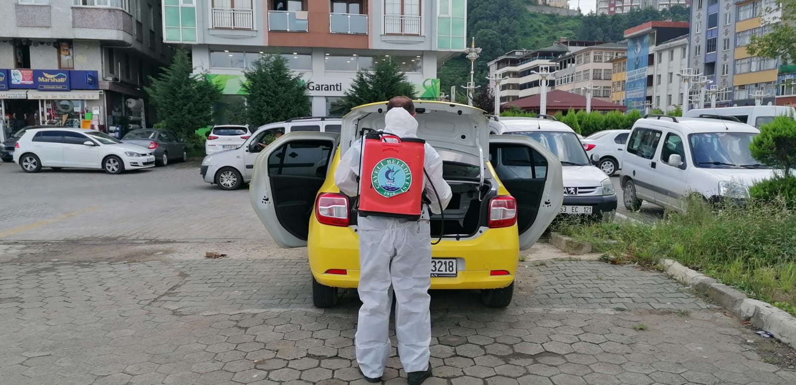 DEZENFEKTE ÇALIŞMALARIMIZ DEVAM EDİYOR