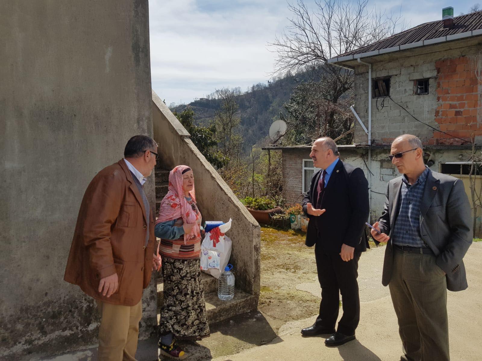 Belediye Başkanımızdan Yaşlıları Ziyaret