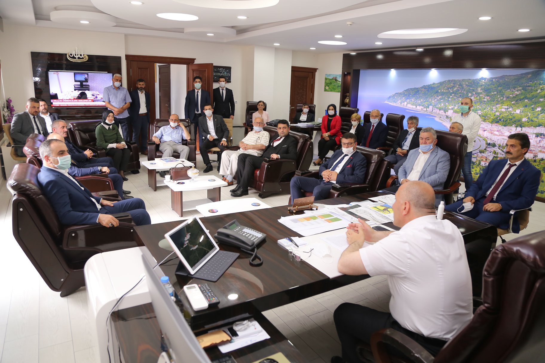 MHP HATAY MİLLETVEKİLİ LÜTFİ KAŞIKÇI ve MYK ÜYESİ RECEP BAKIRCI’DAN ZİYARET