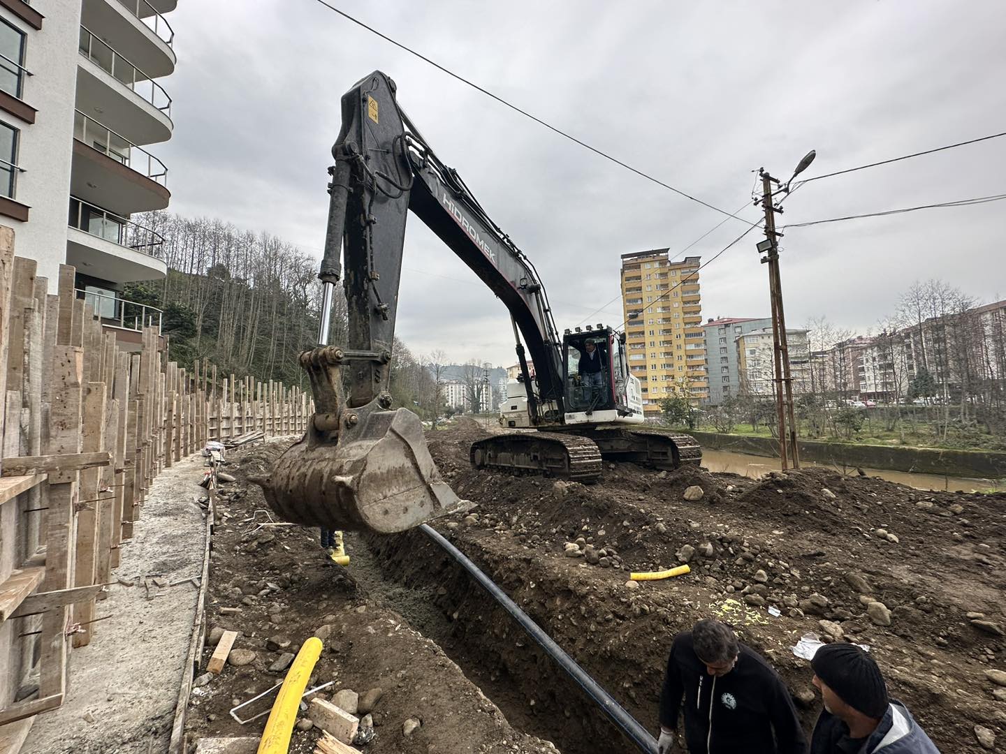 ÇAYELİMİZİN HER NOKTASINDA ÇALIŞMA VAR