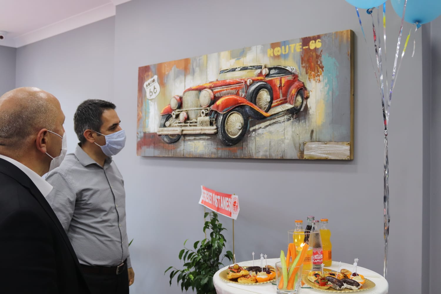 AÇILIŞ TÖRENİNE KATILINDI